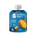 Пюре, Gerber (Гербер) 90 г спелое манго