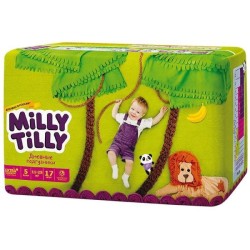 Подгузники, Milly Tilly (Милли Тилли) 11-25 кг №17 Юниор 5 дневные