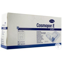 Повязка стерильная самоклеющаяся, Cosmopor E (Космопор Е) р. 15смх6см 25 шт арт. 900872 послеоперационная