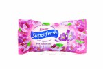 Салфетки влажные, Superfresh (Суперфреш) 15 шт цветы