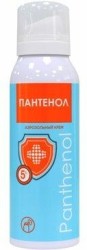 Спрей, Простой рецепт 130 мл Пантенол 5% аэрозольный крем