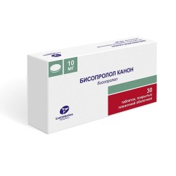Бисопролол Канон, табл. п/о пленочной 10 мг №30