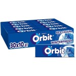 Жевательная резинка, Orbit (Орбит) 13.6 г 30 шт Винтерфреш зимняя свежесть (10 подушечек) шоу-бокс