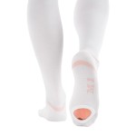 Чулки антиэмболические, Интекс р. S-EW Элеганс для широкого бедра 2 класс компрессии с резинкой на силиконовой основе белые