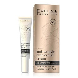 Крем для кожи вокруг глаз Eveline Органик голд против морщин 20 мл