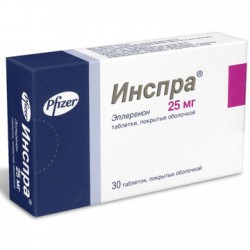 Инспра табл. п/о пленочной 25 мг 30 шт.