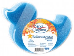 Губка для тела уточка