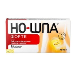 Но-шпа форте табл. 80 мг 24 шт.